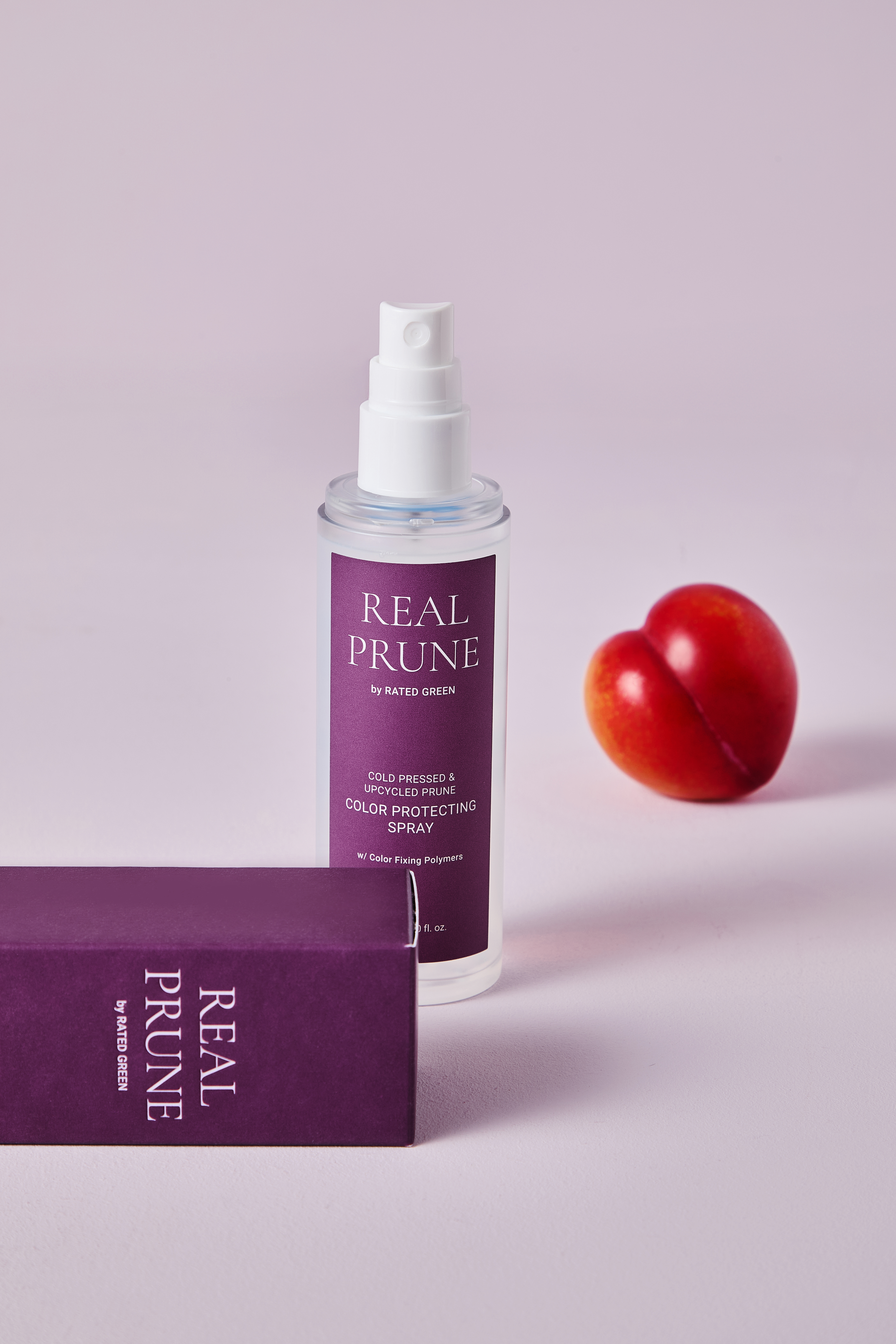 Спрей для фарбованого волосся з екстрактом сливи Rated Green Real Prune Color Protecting Spray
